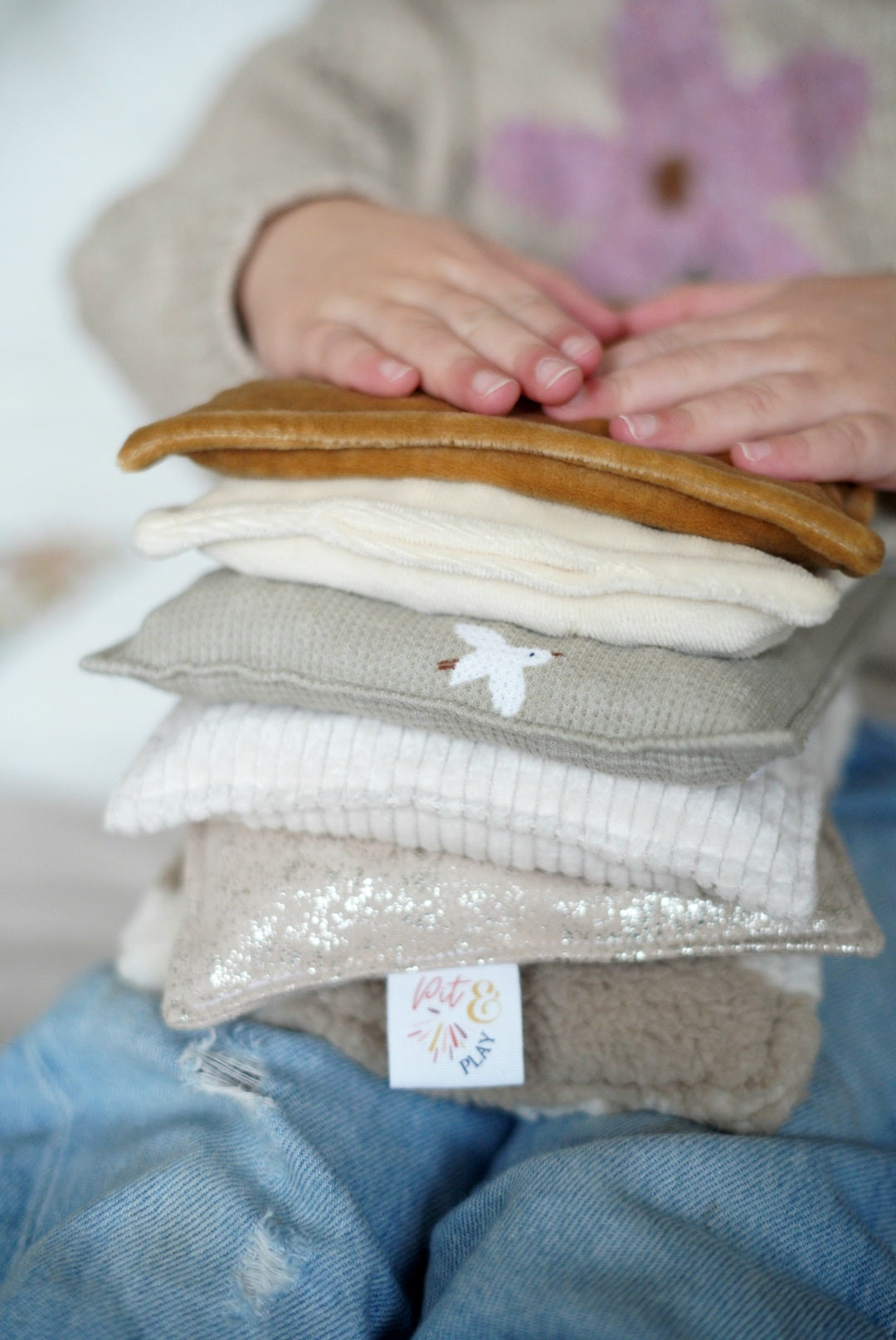 Natürliches Funken-Set Sitzsäcke