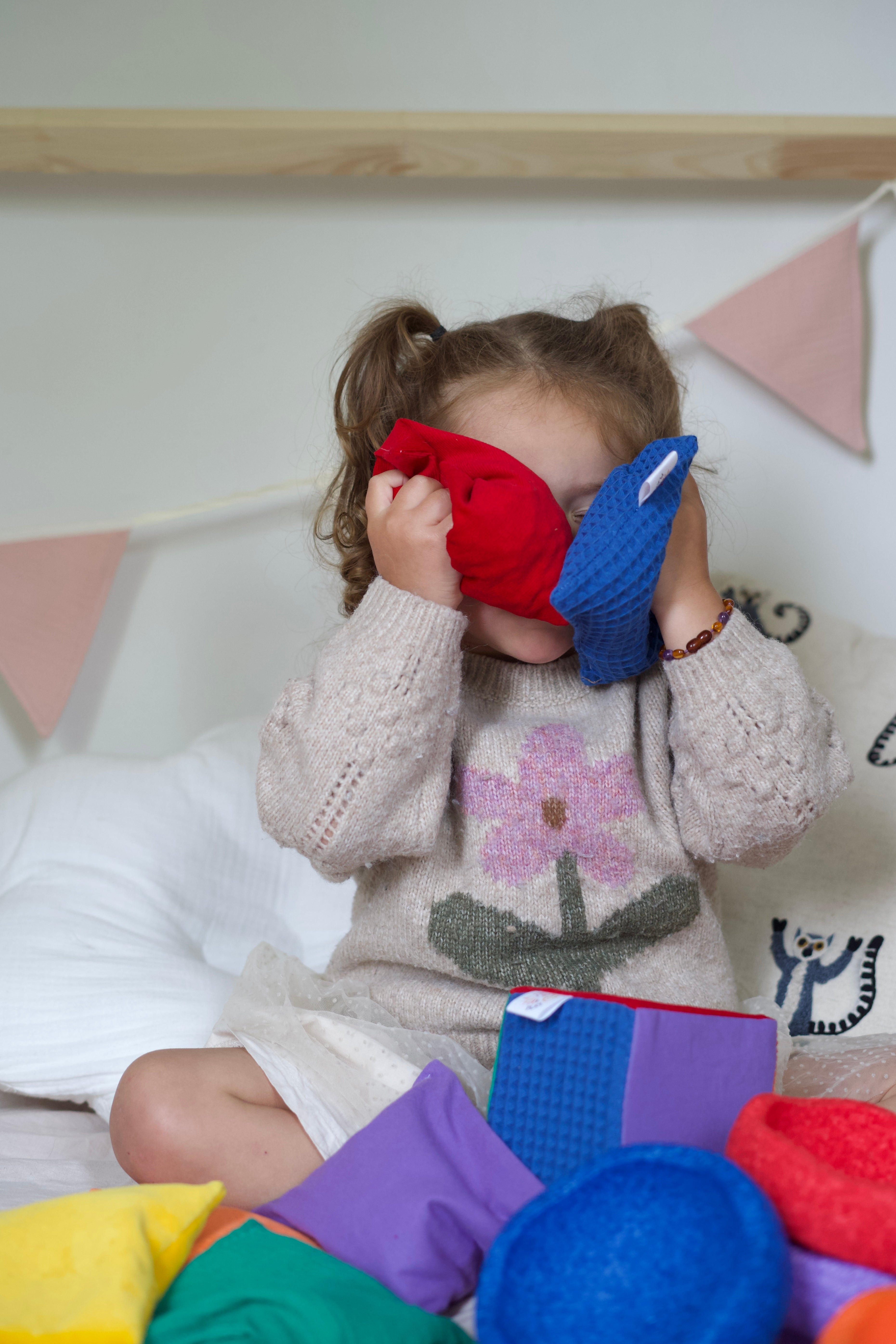 Regenbogen-Sitzsäcke