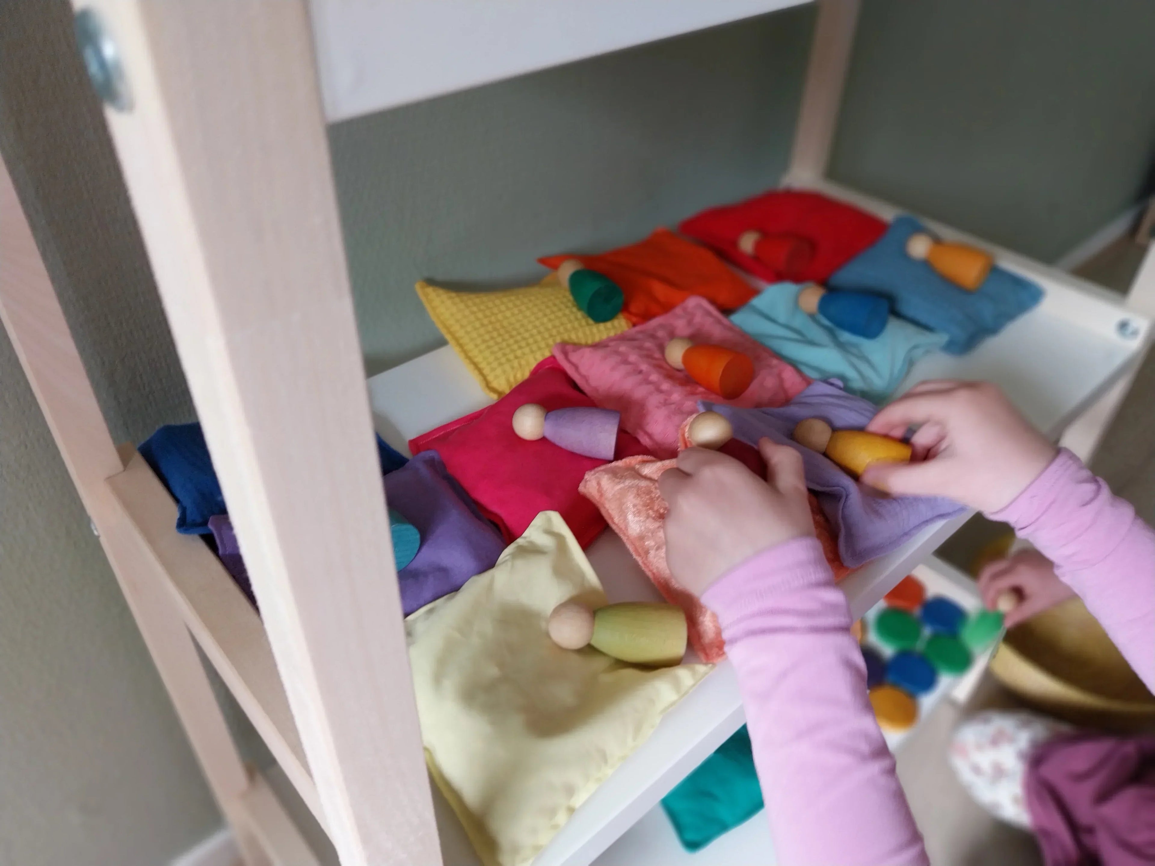 Regenbogen-Sitzsäcke