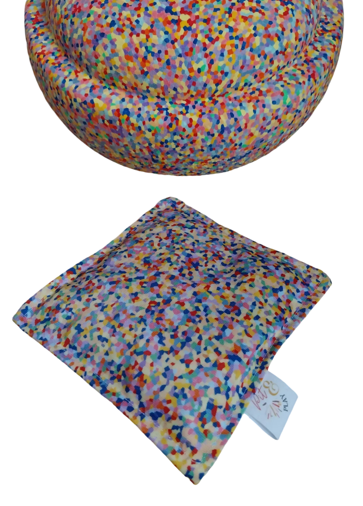 Lose Konfetti-Sitzsäckchen