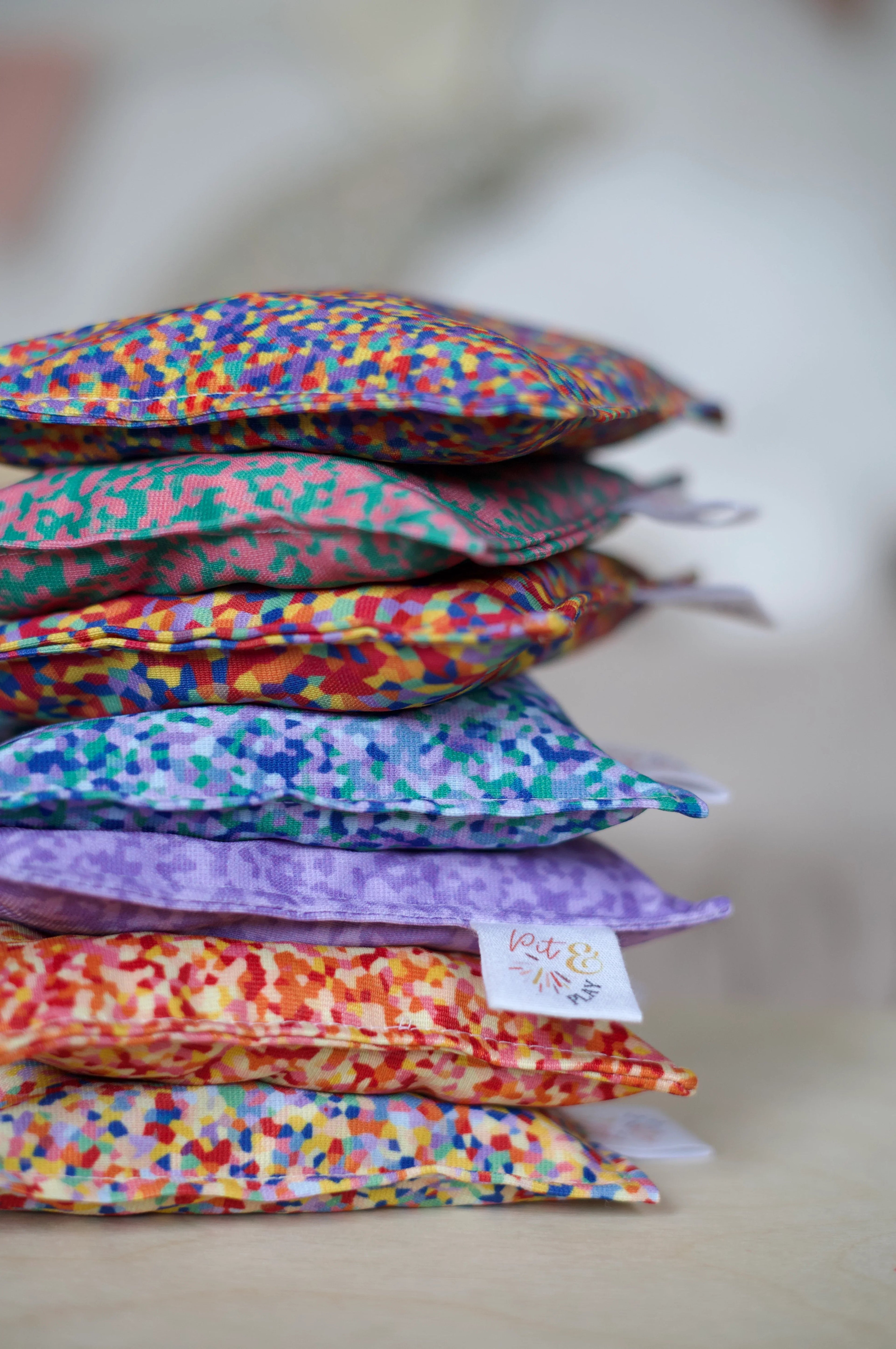 Lose Konfetti-Sitzsäckchen