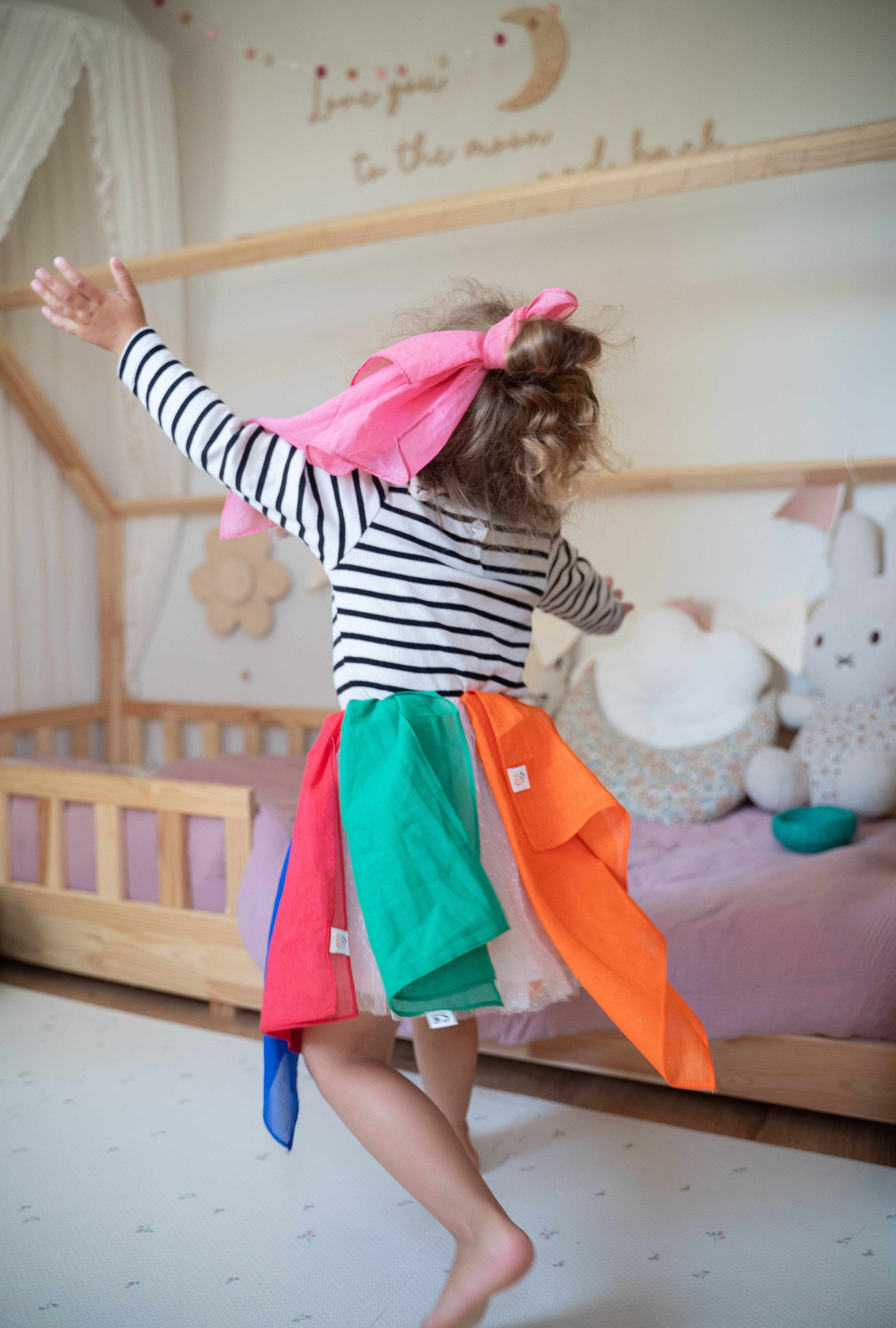 Einfache Spieltücher aus Baumwolle pro Stück