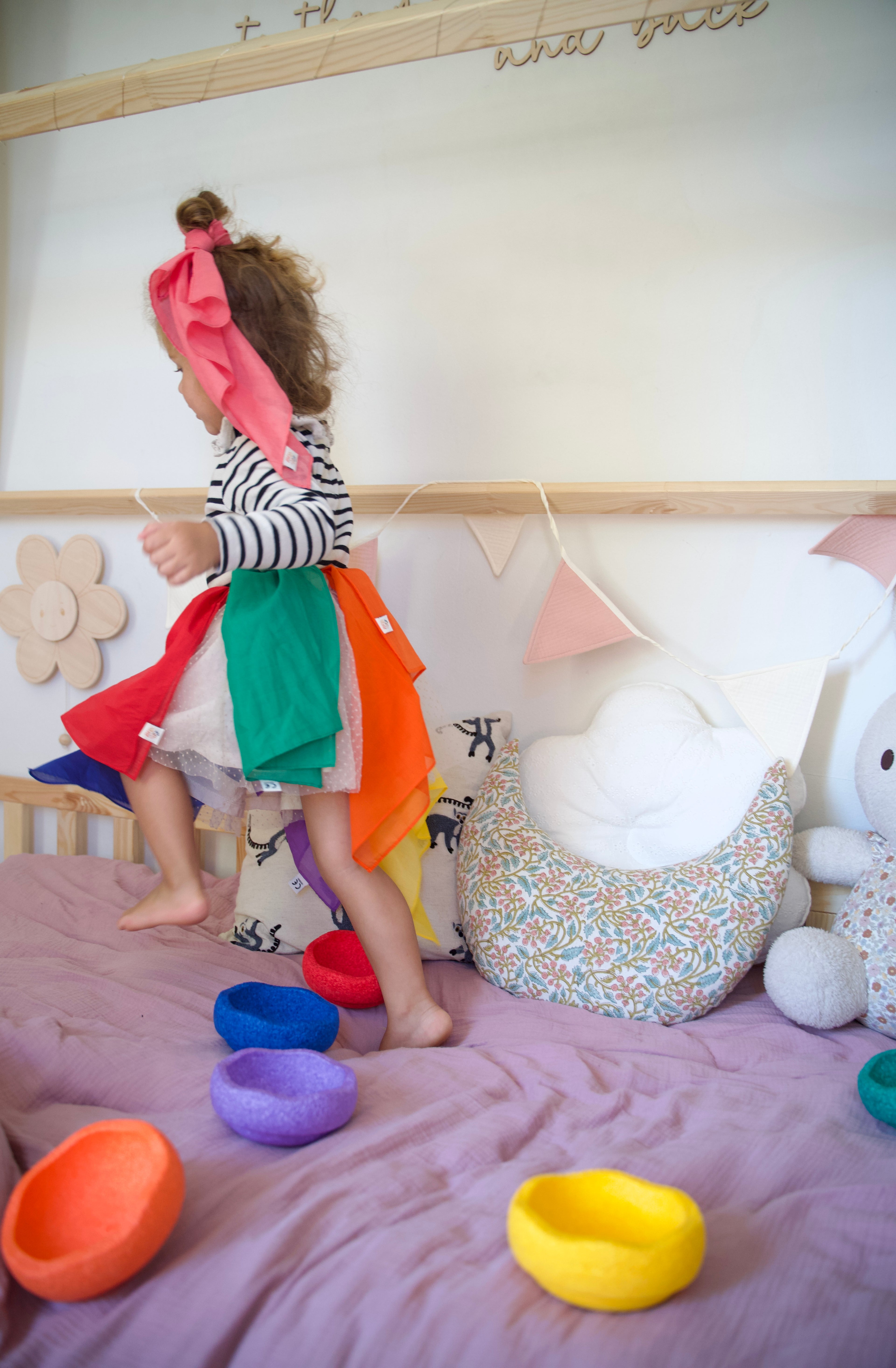 Einfache Spieltücher aus Baumwolle pro Stück